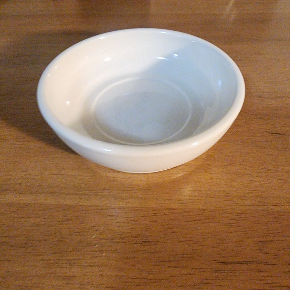 Longaberger Small Planter Base Pottery Replacement Piece Solid White